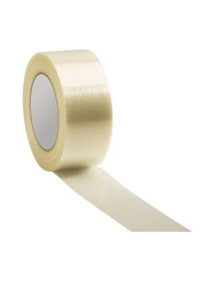 Cinta  reforzada longitudinal transparente 50 mmx50m