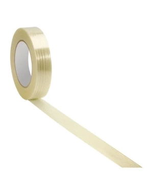 Cinta adhesiva reforzada 50 m x 25 mm longitudinal