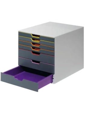 Modulo organizador organizador Varicolor 7 cajones Durable