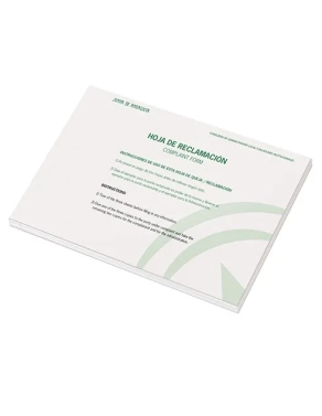 Libro reclamaciones andalucia