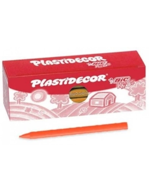 Ceras Plastidecor Bic Kids color naranja