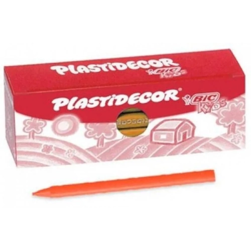 Ceras Plastidecor Bic Kids color naranja