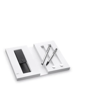 Juego de pluma y boligrafo Lamy Logo Matt F