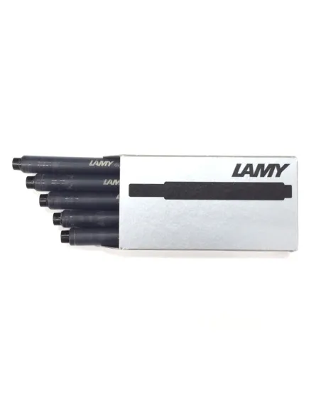 Tinta pluma lamy T10 caja 5 cartuchos negros
