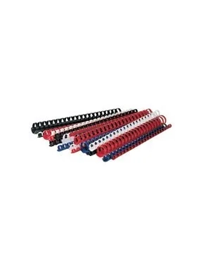 Caja 100 canutillos plasticos 12 mm blanco