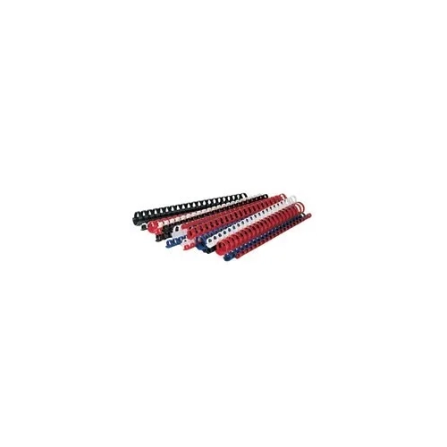 Caja 100 canutillos plasticos 12 mm blanco