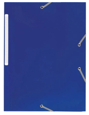 Carpeta 3 solapas p.p. azul JMB