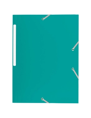 Carpeta 3 solapas p.p. verde JMB