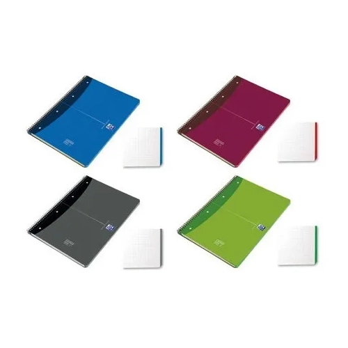 Europeanbook Oxford A4 80h 5x5 azul