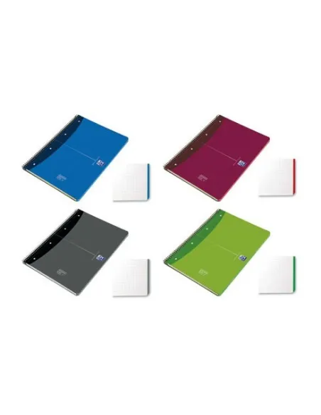 Europeanbook Oxford A4 80h 5x5 azul