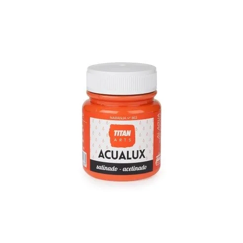Pintura acrilica Titan Acualux 100 ml satinada