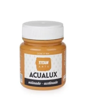 Pintura acrilica Titan Acualux 100 ml satinada