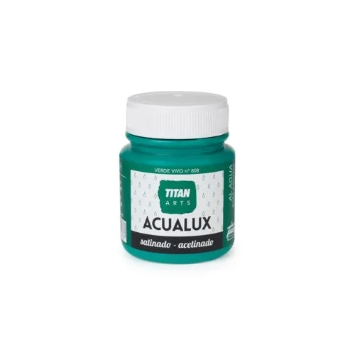 Pintura acrilica Titan Acualux 100 ml satinada
