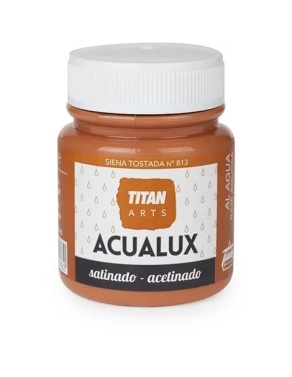 Pintura acrilica Titan Acualux 100 ml satinada