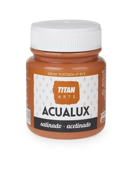 Pintura acrilica Titan Acualux 100 ml satinada