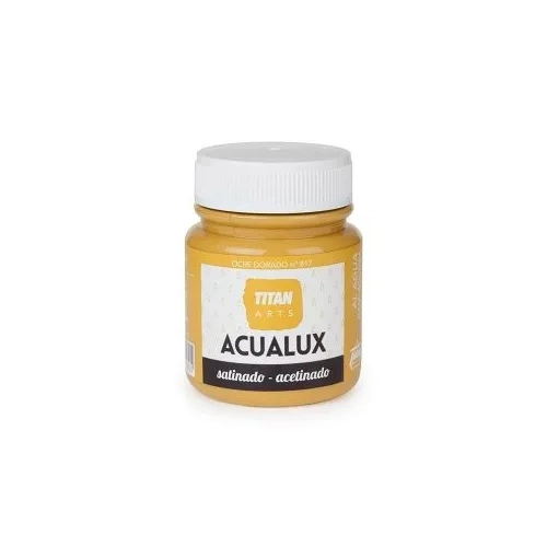 Pintura acrilica Titan Acualux 100 ml satinada
