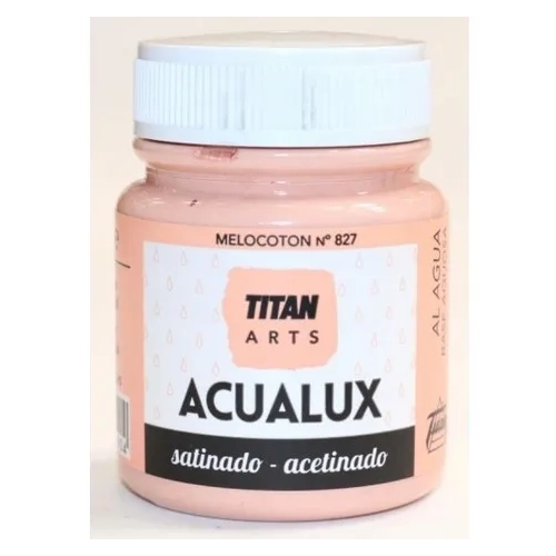 Pintura acrilica Titan Acualux 100 ml satinada