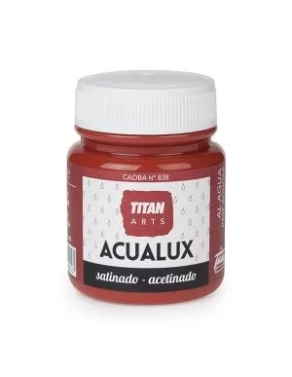 Pintura acrilica Titan Acualux 100 ml satinada