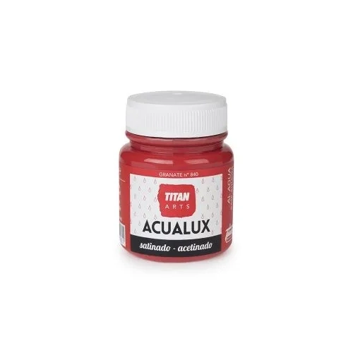 Pintura acrilica Titan Acualux 100 ml satinada