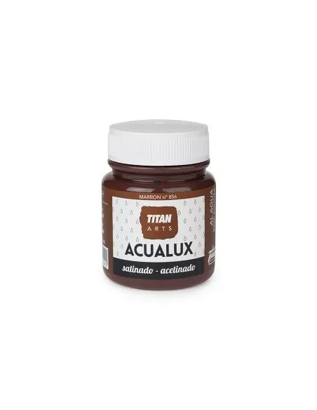 Pintura acrilica Titan Acualux 100 ml satinada