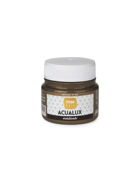 Pintura acrilica Titan Acualux 50 ml satinada