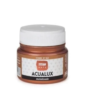 Pintura acrilica Titan Acualux 50 ml satinada