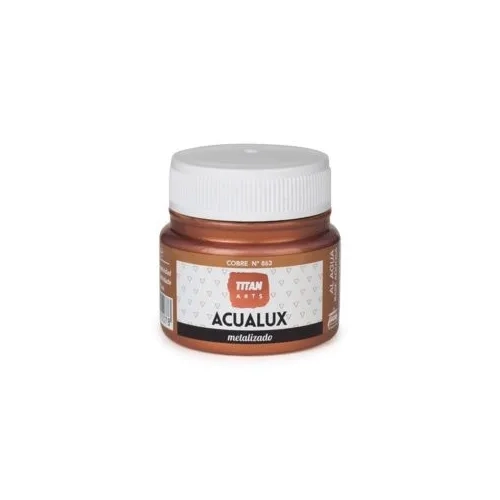Pintura acrilica Titan Acualux 50 ml satinada
