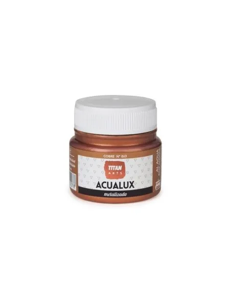 Pintura acrilica Titan Acualux 50 ml satinada