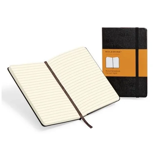 Cuaderno moleskine large rayado