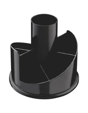 Cubilete portalápices con 6 compartimentos