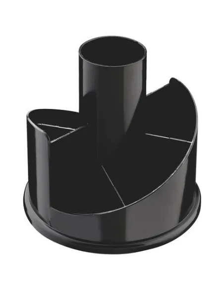 Cubilete portalápices con 6 compartimentos