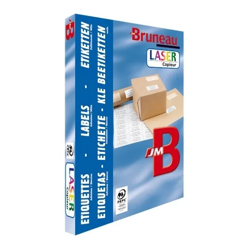 Caja de 4800 etiquetas 70x37 cm Laser