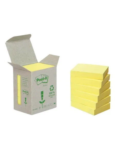 Pack 6 blocs reciclados 38x51 amarillo