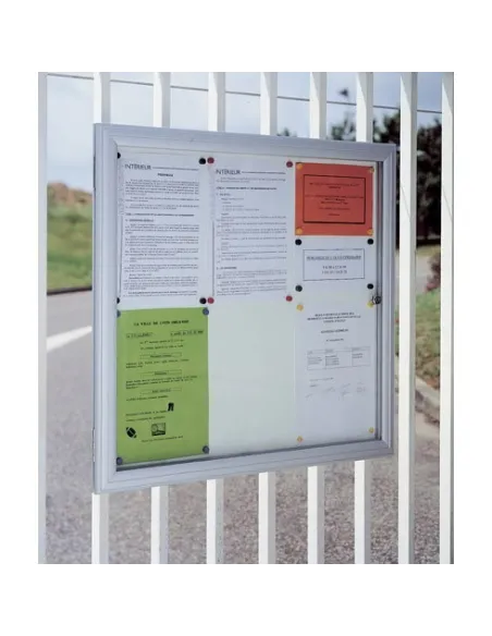 Vitrina exterior 9 hojas reverso