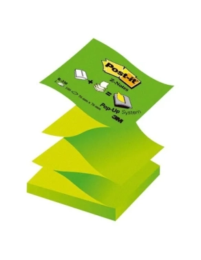 Notas-Z Neon 76x76mm Surtidas