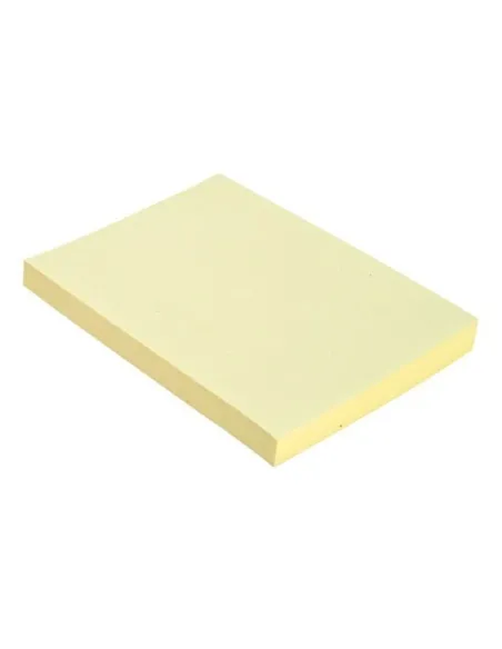 Bloc 100 notas amarillo 76x102
