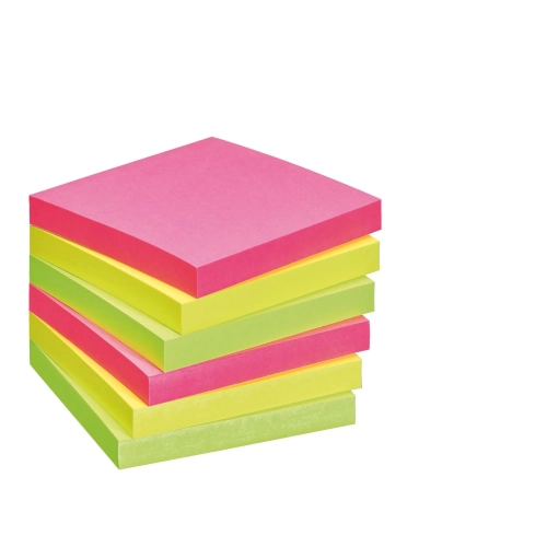 Notas adhesivas 76x76 4 colores neon Picking Pack