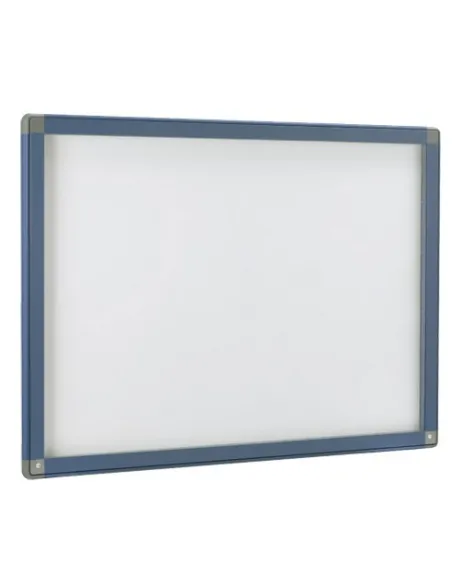 Vitrina exterior 18 hojas gris