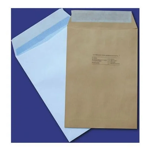 250 bolsas kraft 229x324 90g tira silicona