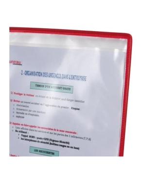 Protege-documentos pupitre 10 fundas