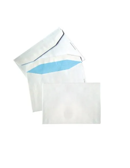 500 sobres blanco 120x176 90g sin ventana
