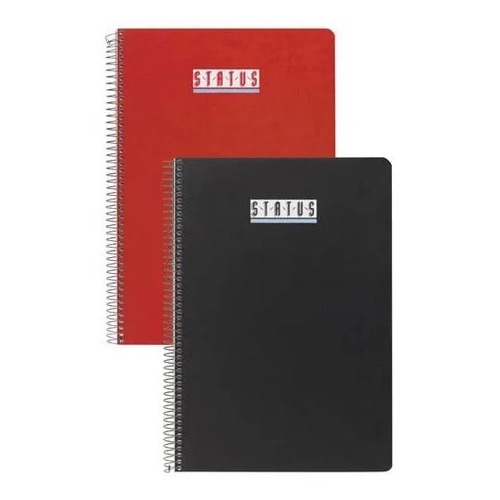 Cuaderno Enri status 155x215 color rojo