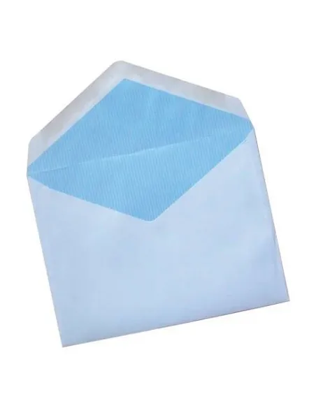 Caja 500 sobres blancos 90x140 80g tarjeta invitación