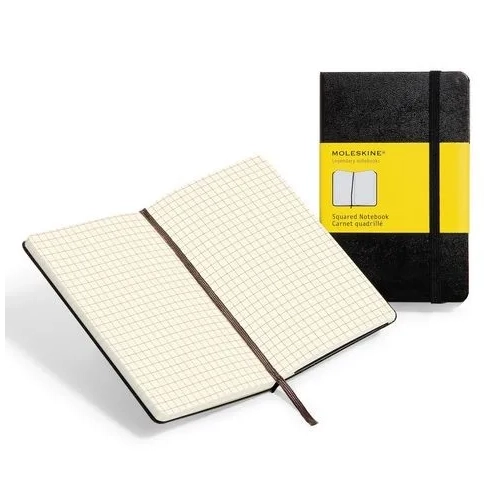 Cuaderno moleskin large cuadricula