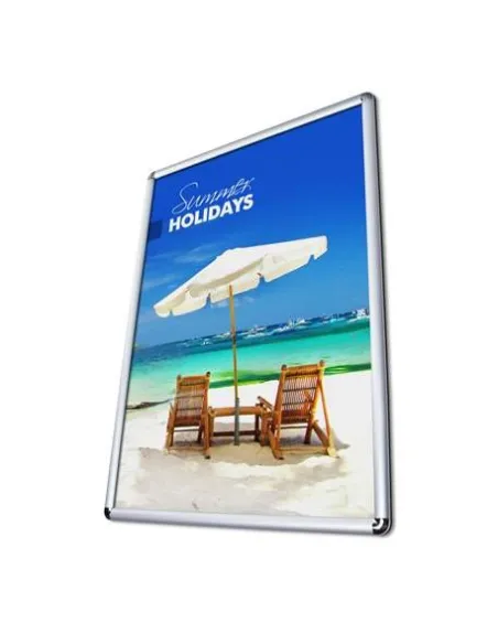 Marcos expositor pared clip A4