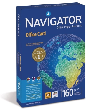 Papel Navigator Office Card A4 160gramos blanco