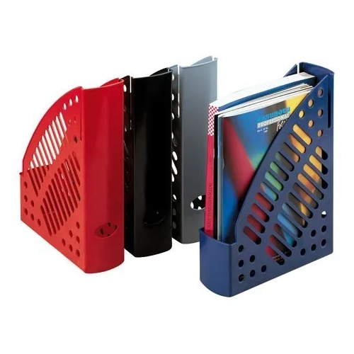 Revistero poliestireno 320x245x75mm negro