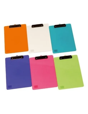 Soporte transparente pinza cristal