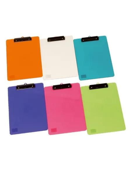 Soporte transparente pinza cristal