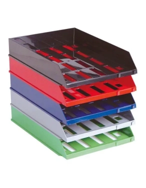 Bandeja 2 posiciones poliestireno azul